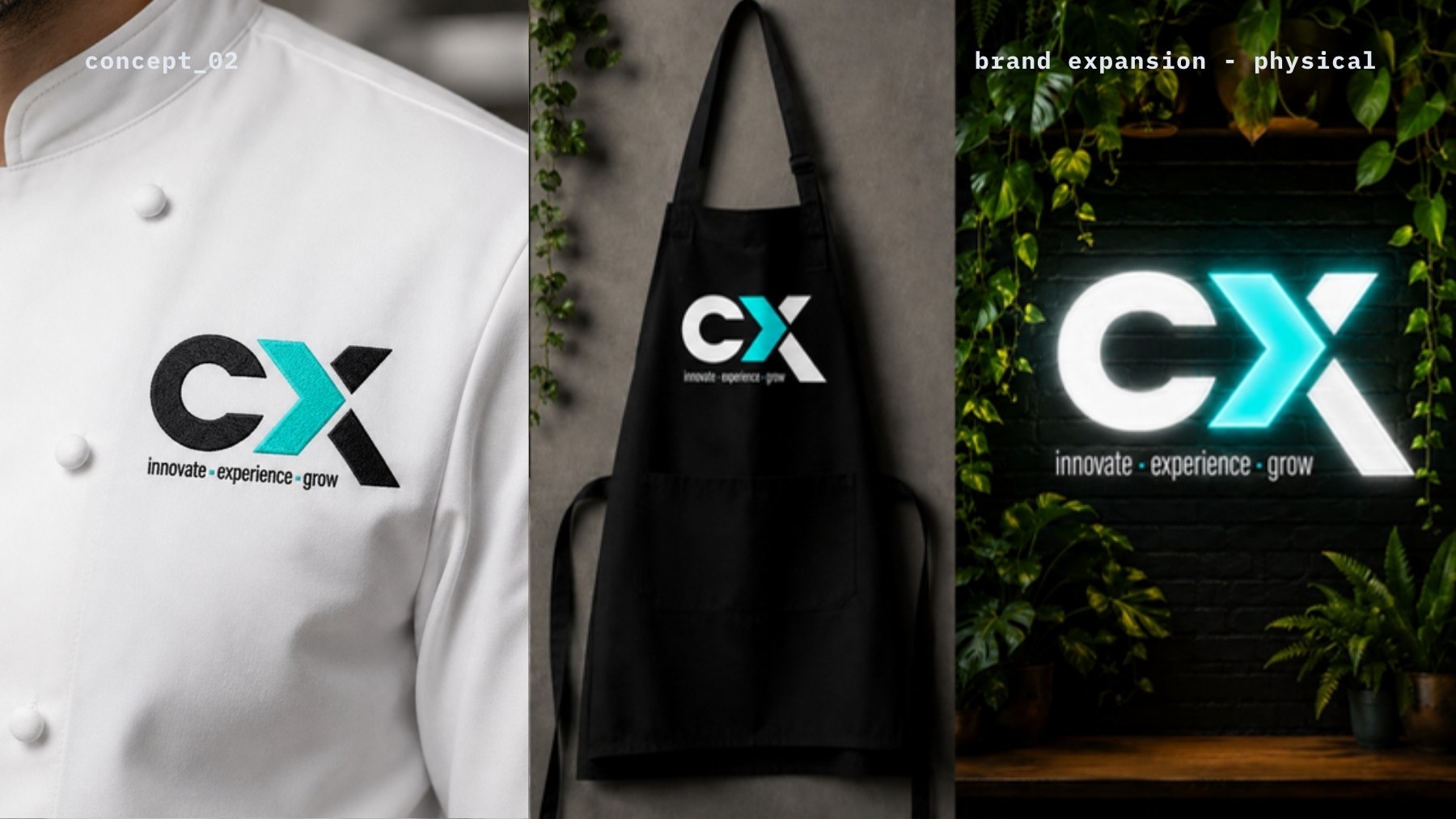 Concept 02 mockups
