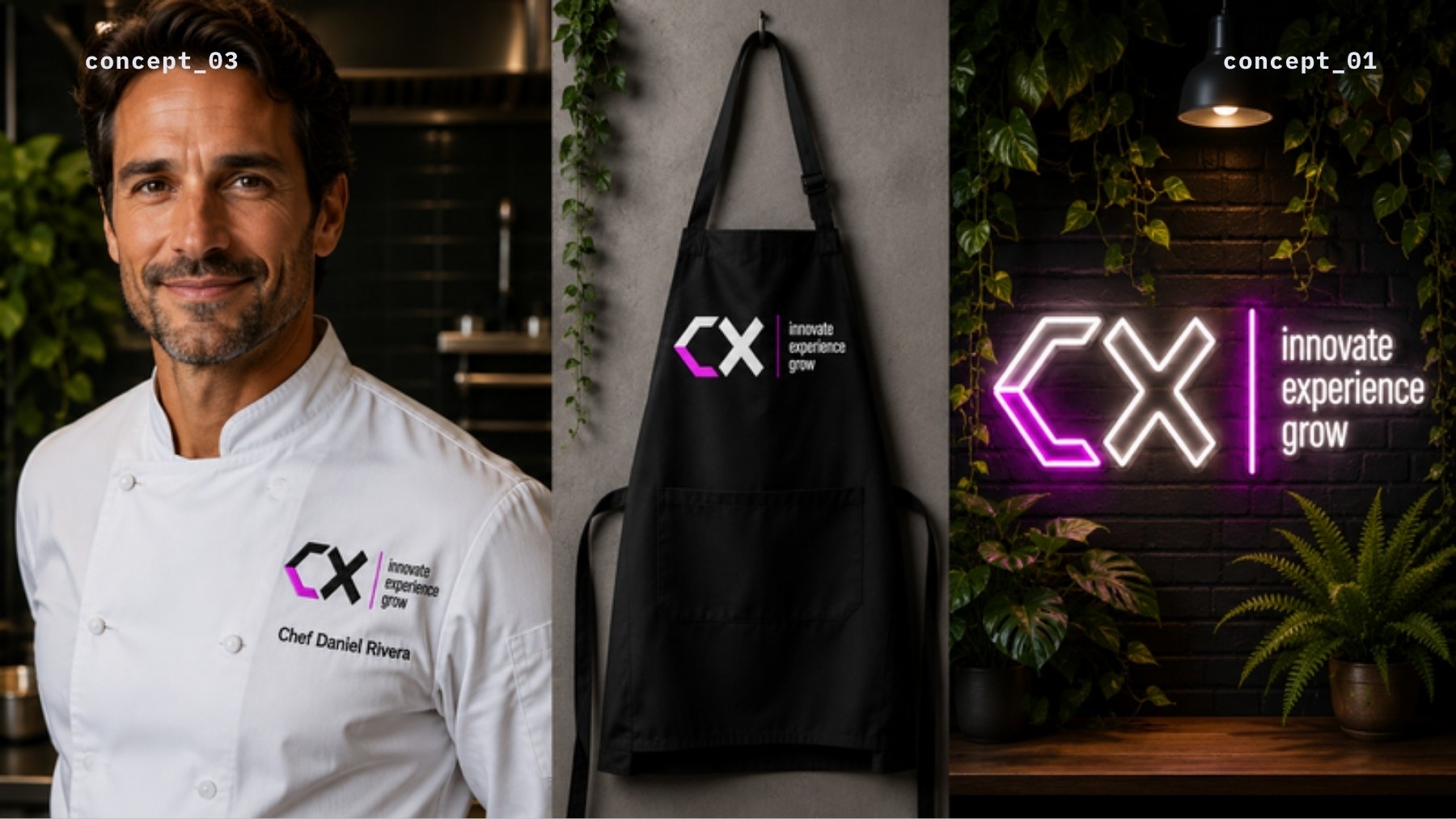 Concept 03 mockups