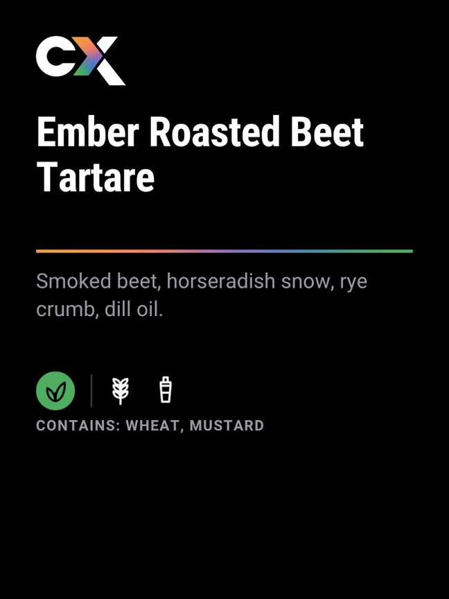 Beet tartare