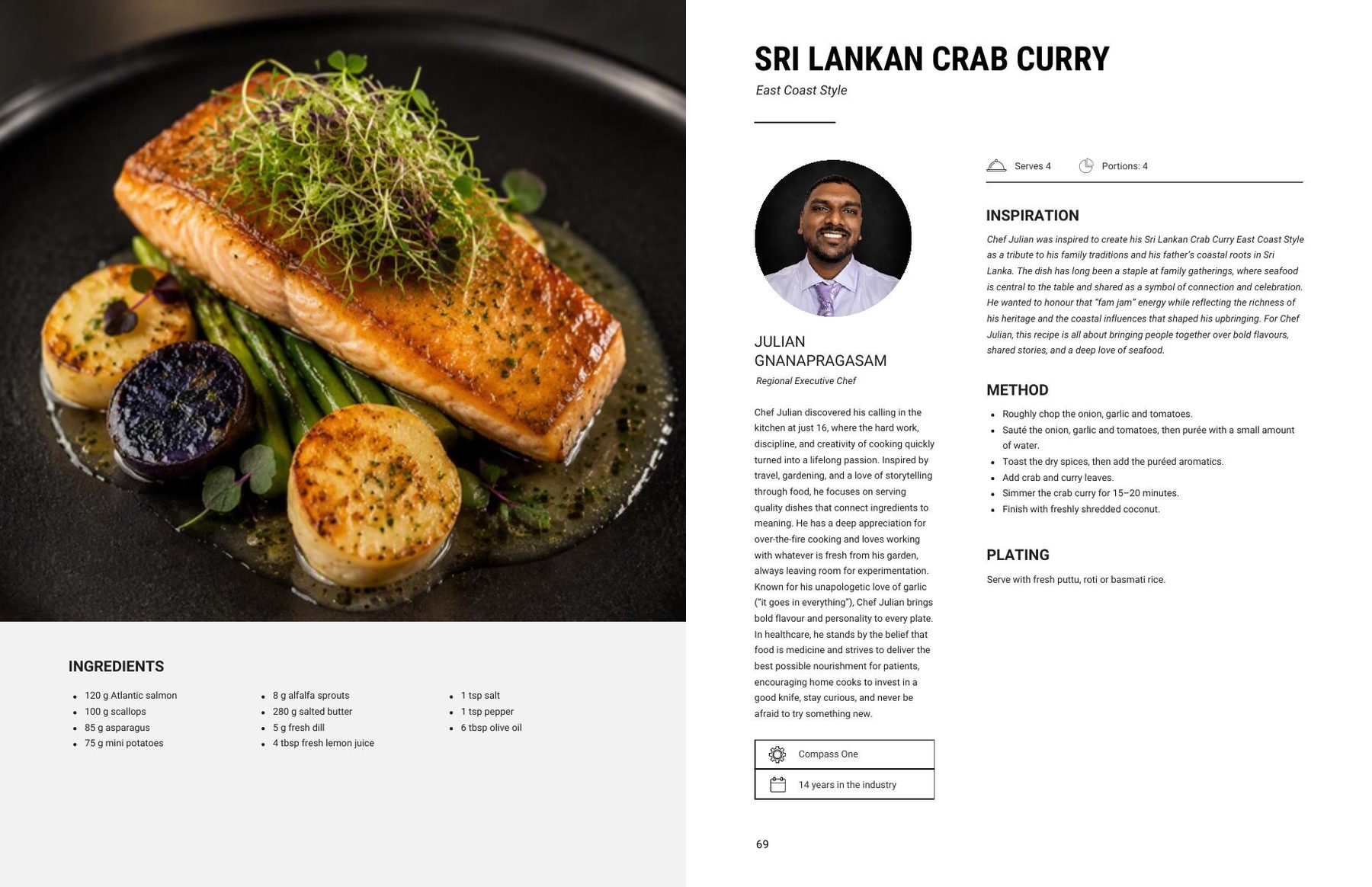 Recipe spread