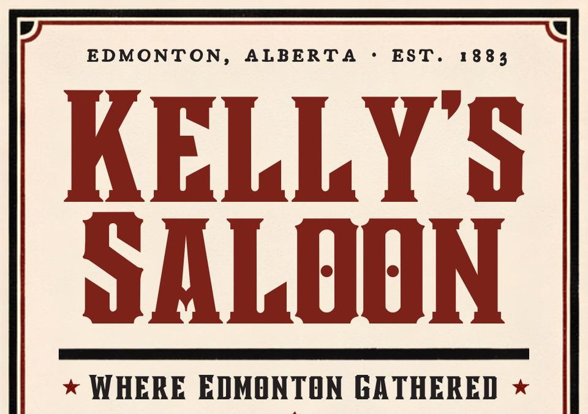 Kelly's Saloon masthead
