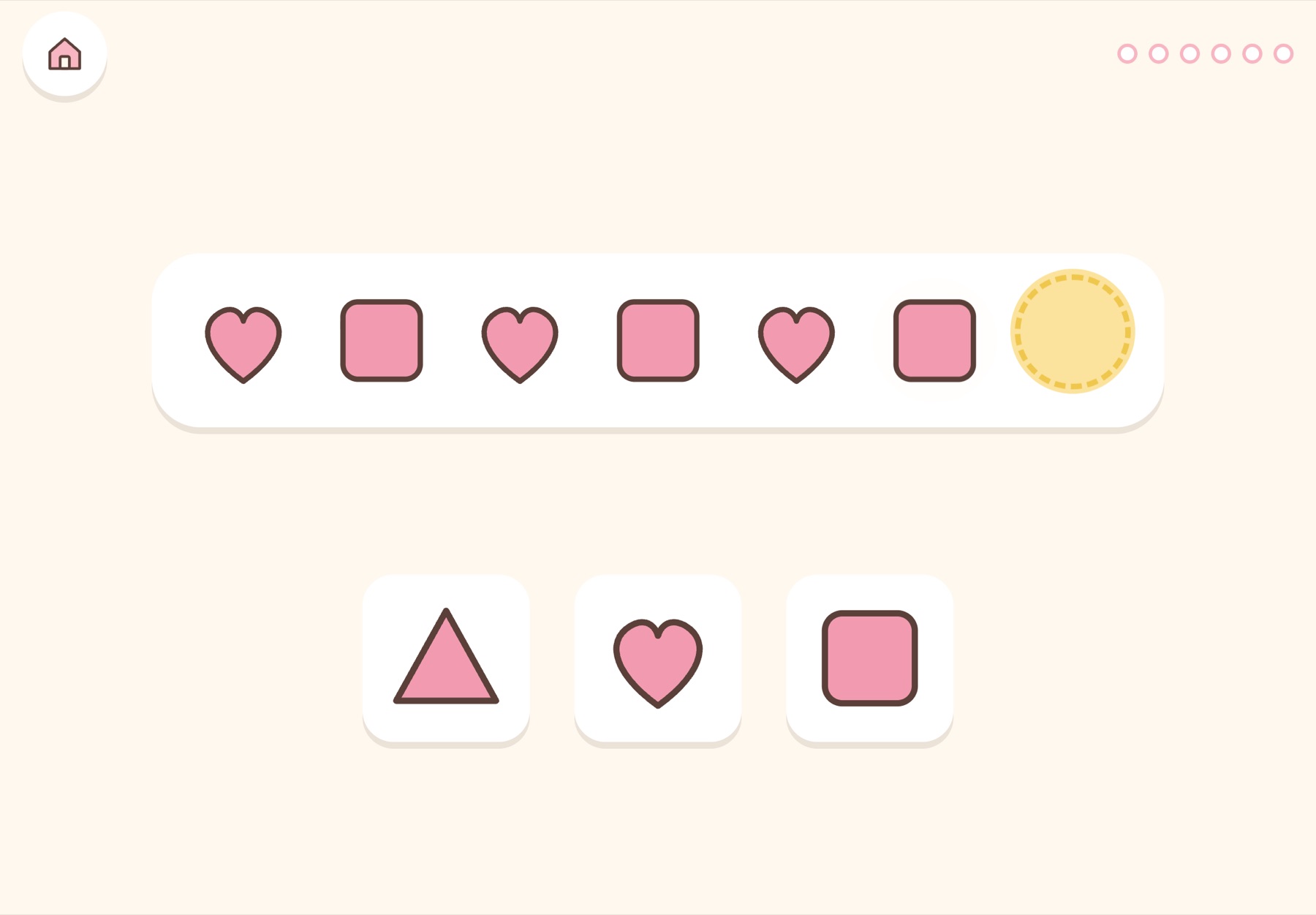 Patterns: what goes in the gap.