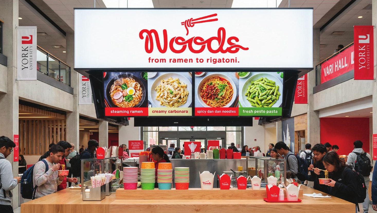 Noods, the noodle concept, concept mockup