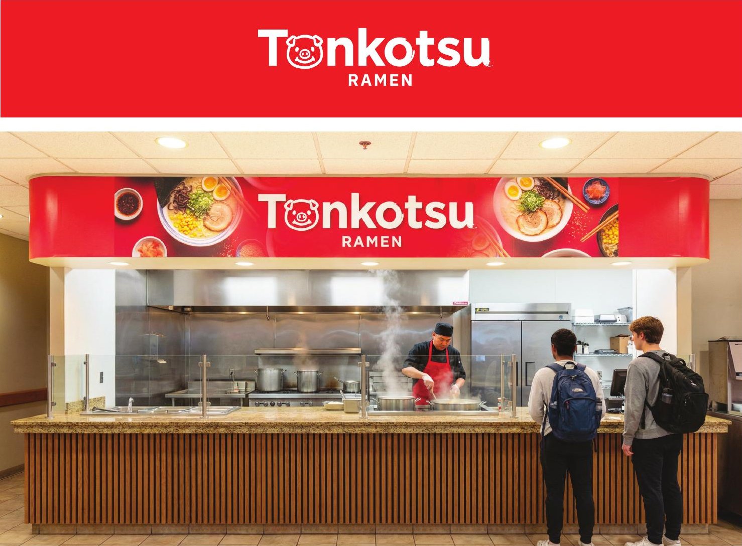 Tonkotsu Ramen, concept mockup